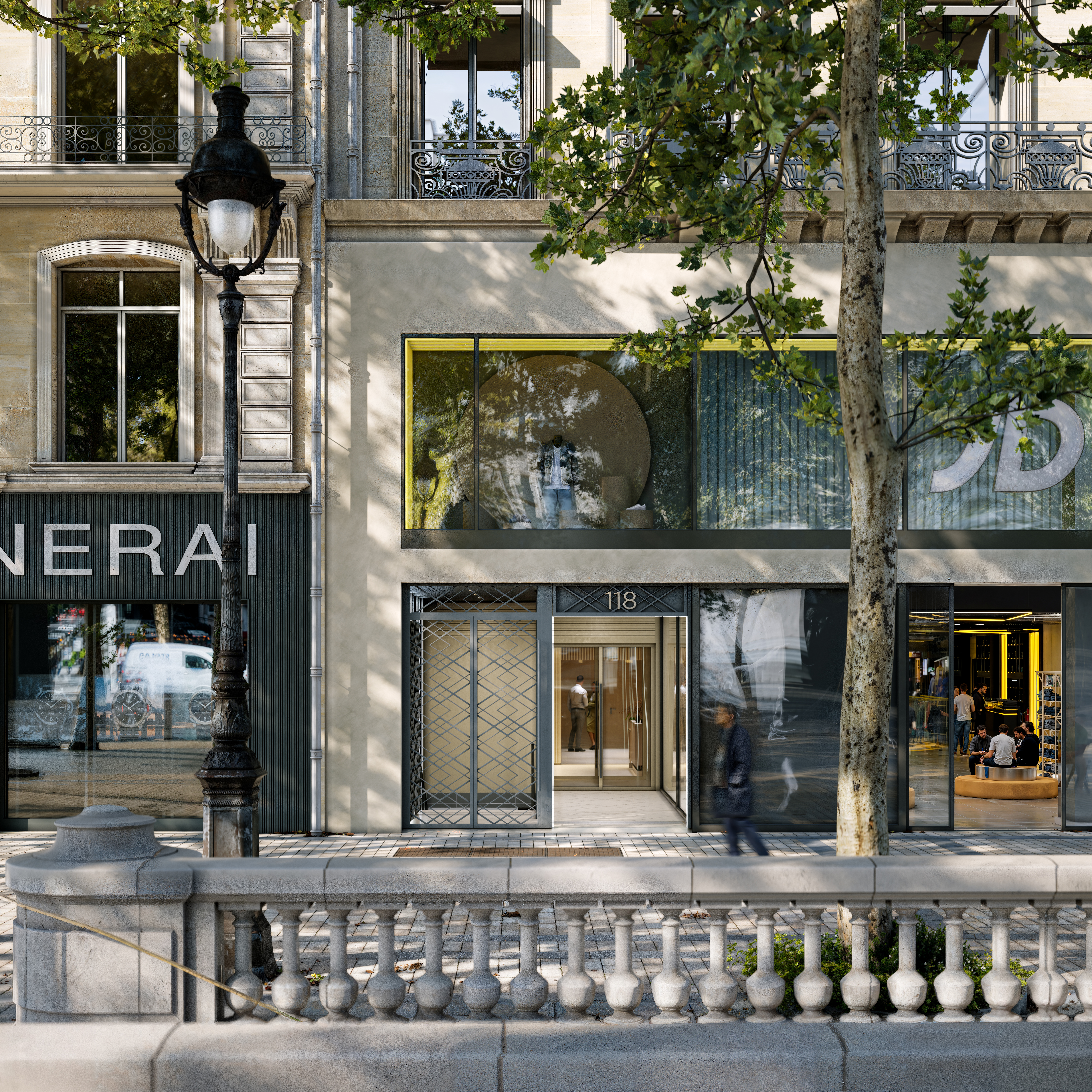 118 Champs-Élysées - sas accueil